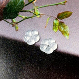 Bespoke Icy Jadeite Maehwa Earring Stud No: 180893