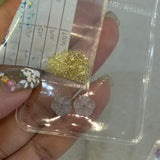 Bespoke Icy Jadeite Maehwa Earring Stud No: 180893