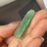 A-Grade Green Jadeite Ruyi Pendant No. 170902