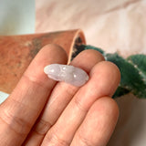 A-Grade Natural Lavender Green Jadeite Goat Pendant No.220362