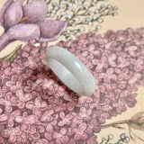 19.4mm A-Grade Natural Lilac Jadeite Ring Band No: 161642