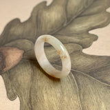 16.9mm A-Grade Natural Tri-Colour Jadeite Ring Band No: 161898