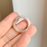 16.9mm A-Grade Natural Tri-Colour Jadeite Ring Band No: 161898