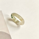 16.9mm A-Grade Natural Multi-Colour Jadeite Ring Band No: 161897