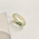 16.9mm A-Grade Natural Multi-Colour Jadeite Ring Band No: 161897