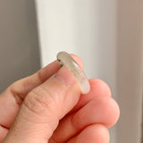 16.9mm A-Grade Natural Multi-Colour Jadeite Ring Band No: 161897