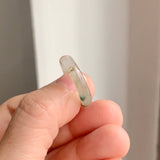 16.9mm A-Grade Natural Multi-Colour Jadeite Ring Band No: 161897