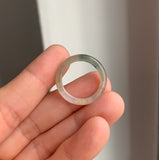 16.9mm A-Grade Natural Multi-Colour Jadeite Ring Band No: 161897