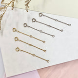 5cm (1.3mm) Belcher Diamond Cut Extension Chain