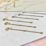 5cm (1.3mm) Belcher Diamond Cut Extension Chain