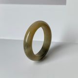 18.7mm A-Grade Natural Jadeite Abacus Ring Band No. 161757