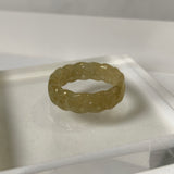 17.4mm A-Grade Natural Jadeite Ring Band No.161812