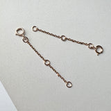 5cm (1.3mm) Belcher Diamond Cut Extension Chain