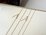 45cm (1mm) Adjustable Bead Necklace Chain
