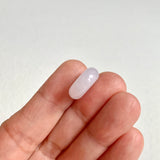 A-Grade Natural Lilac Jadeite Bagel Piece No. 172487
