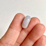 SOLD OUT: A-Grade Natural Lavender Green Jadeite Bagel Piece No. 172481