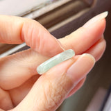 SOLD OUT: A-Grade Natural Blue Green Jadeite Joseon Dynasty Cherry Blossom Blooming Ring No.162429