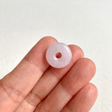 A-Grade Natural Lilac Jadeite Bagel Piece No. 172487