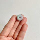 SOLD OUT: A-Grade Natural Lavender Green Jadeite Bagel Piece No. 172481