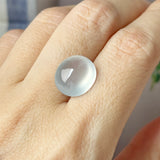 9.12cts Highly Icy A-Grade Natural Jadeite Oval Cabochon No.130345