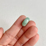SOLD OUT: A-Grade Natural Green Jadeite Bagel Piece No. 172484