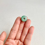 SOLD OUT: A-Grade Natural Green Jadeite Bagel Piece No. 172484