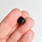 SOLD OUT: A-Grade Natural Light Black Jadeite Barrel No. 172491