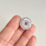 A-Grade Natural Lavender Jadeite Bagel Piece No. 172485