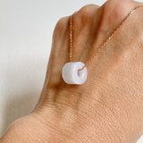 A-Grade Natural Lavender Jadeite Barrel No. 172489