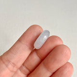 A-Grade Natural Lavender Jadeite Bagel Piece No. 172485