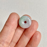 SOLD OUT: A-Grade Natural Lavender Green Jadeite Bagel Piece No. 172481