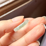 SOLD OUT: A-Grade Natural Blue Green Jadeite Joseon Dynasty Cherry Blossom Blooming Ring No.162429