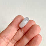 A-Grade Natural Lavender Jadeite Bagel Piece No. 172485