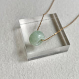 A-Grade Natural Light Green Jadeite Barrel  No. 172496