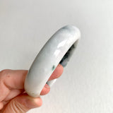 55.3mm A-Grade Natural Floral Modern Round Bangle No. 600172