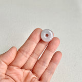 A-Grade Natural Lavender Jadeite Bagel Piece No. 172485