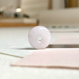 A-Grade Natural Lilac Jadeite Bagel Piece No. 172487