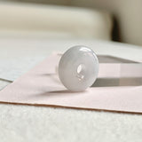 A-Grade Natural Lavender Jadeite Bagel Piece No. 172485