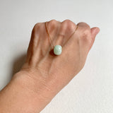 A-Grade Natural Light Green Jadeite Barrel No. 172495
