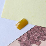 2.12 cts A-Grade Natural Yellow Jadeite Saddle No.130502