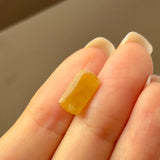 2.12 cts A-Grade Natural Yellow Jadeite Saddle No.130502