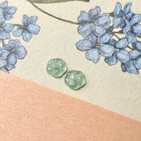 2.76cts Icy A-Grade Natural Frangipani Jadeite Pair No.180875
