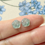 2.76cts Icy A-Grade Natural Frangipani Jadeite Pair No.180875