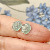 2.76cts Icy A-Grade Natural Frangipani Jadeite Pair No.180875