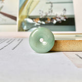 A-Grade Natural Green Jadeite Donut No.171685