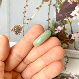 A-Grade Natural Green Jadeite Donut No.171685