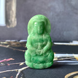 A-Grade Natural Imperial Green Jadeite Goddess of Mercy Pendant No.170801