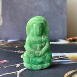 A-Grade Natural Imperial Green Jadeite Goddess of Mercy Pendant No.170801