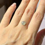 0.92 cts Icy A-Grade Natural Light Blue Jadeite Cabochon No.130392