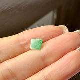 1.11 cts Icy A-Grade Moss On Snow Jadeite Rhombus No.130506